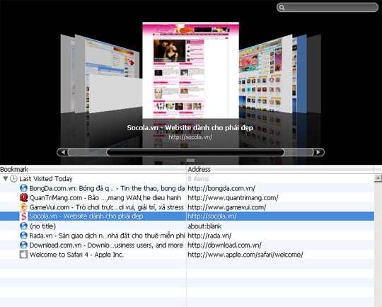 Safari 4.0 for Windows: Should I try it out? Picture 3