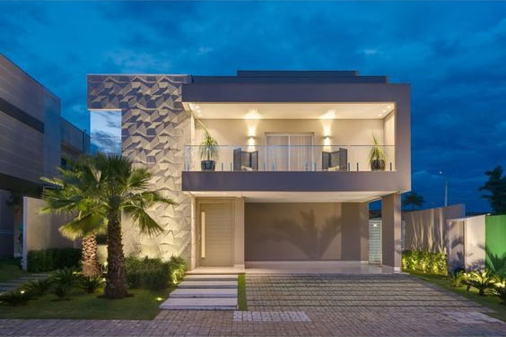 Samples of beautiful, modern 2-storey villa facades Picture 9