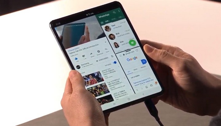 Samsung launched Galaxy Fold, 7.3inch folding screen smartphone, 12GB RAM Picture 7