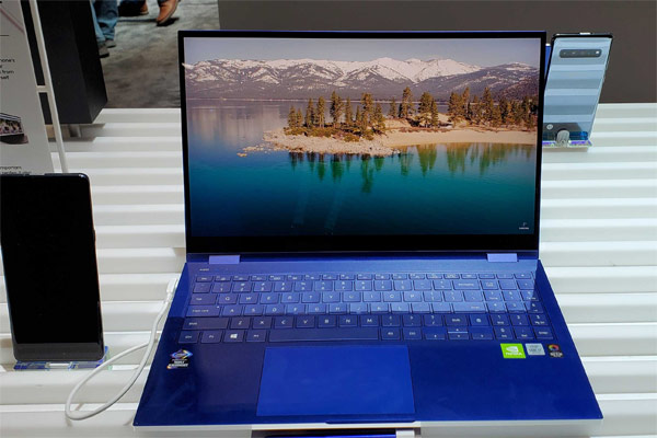 Samsung launched the Galaxy Book Flex and Ion duo, the first laptop with an QLED screen, wireless reverse charging Picture 3