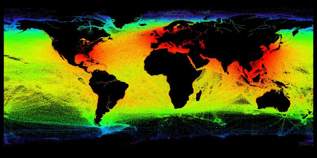 Satellite creates a detailed picture of maritime operations Picture 1