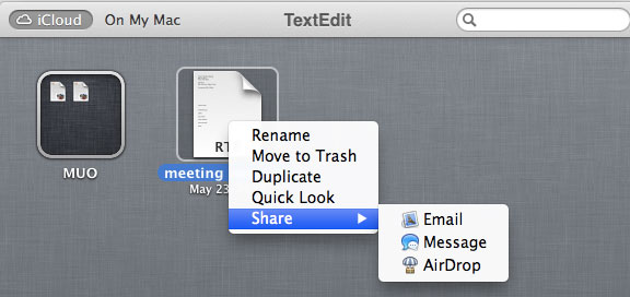 Save and share documents via iCloud Picture 6