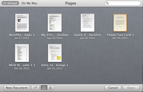 Save and share documents via iCloud Picture 7