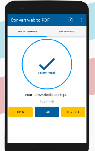 Save the entire web content as PDF Picture 6