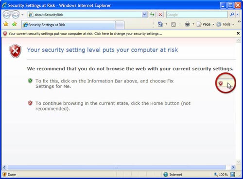 Say yes or no to Internet Explorer 7 (end) Picture 2