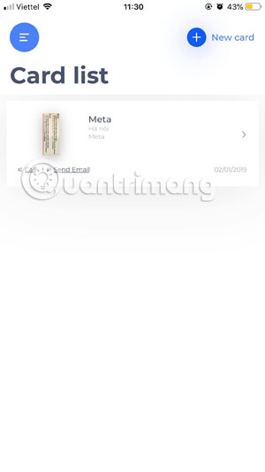 Scan and manage your business cards on ZipCards phones Picture 5