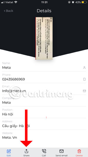 Scan and manage your business cards on ZipCards phones Picture 6