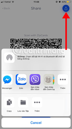Scan and manage your business cards on ZipCards phones Picture 7