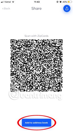 Scan and manage your business cards on ZipCards phones Picture 8