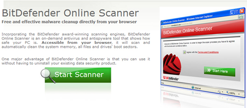 Scan for viruses - spyware does not need to install software Picture 3