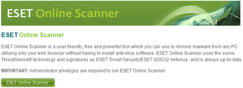 Scan for viruses - spyware does not need to install software Picture 4