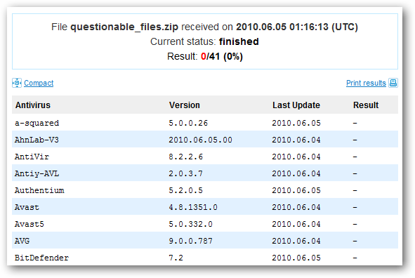 Scanning for viruses before using Picture 8