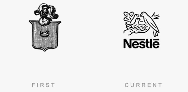 Score 50 logos of famous brands that day and now Picture 25