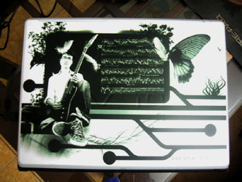 Scratch protection for laptop covers Picture 2