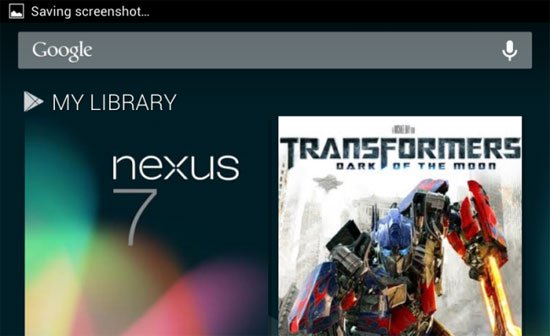 Screen capture on devices running Android from 4.0 onwards Picture 1