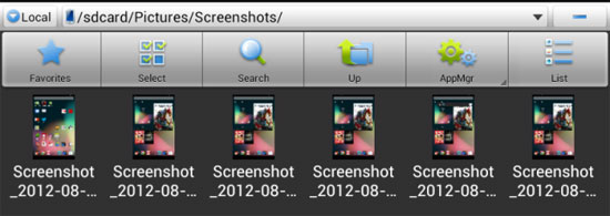 Screen capture on devices running Android from 4.0 onwards Picture 7