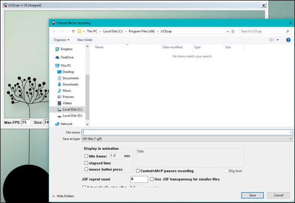 Screen capture tools for GIF screens for Windows 10 Picture 5