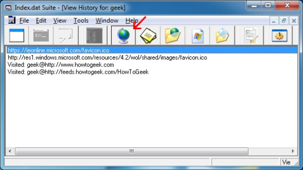 Searching for browsing history has been deleted Picture 5