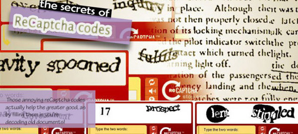 Secrets behind the free program reCAPTCHA: Turn Internet users into 'free workers' to electronically 17,600 books a year Picture 5