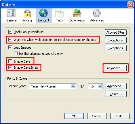 Secure Mozilla Firefox Picture 5