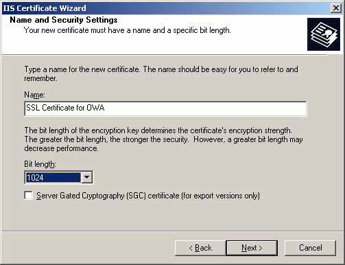 Secure Outlook Web Access using SSL Picture 4