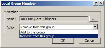 Secure the internal admin group on the desktop Picture 3