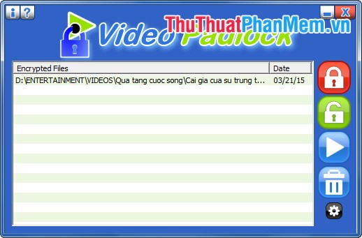 Security, anti-eavesdropping video with Video Padlock Picture 5