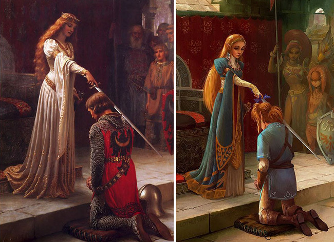 See 7 classic paintings 'makeover' with a more fun-filled style Picture 3