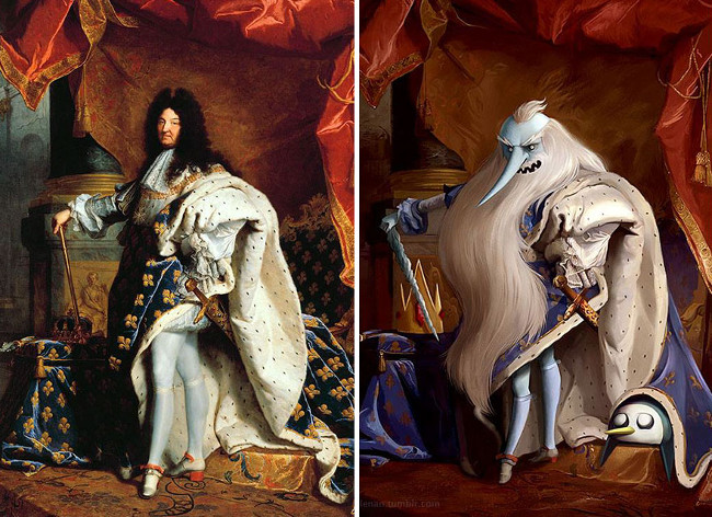 See 7 classic paintings 'makeover' with a more fun-filled style Picture 5