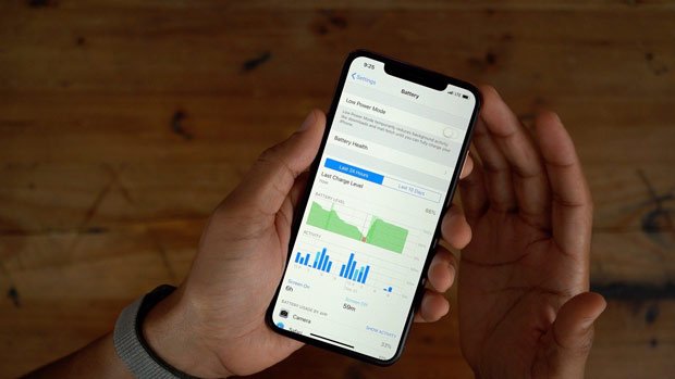 See only the battery status of the iPhone if you replace the original battery Picture 1