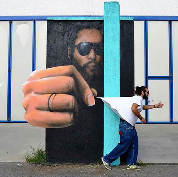 Series of creative street art makes everyone startled Picture 3