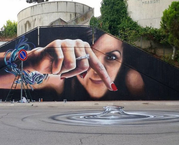 Series of creative street art makes everyone startled Picture 7