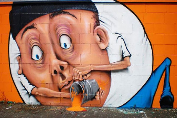 Series of creative street art makes everyone startled Picture 8