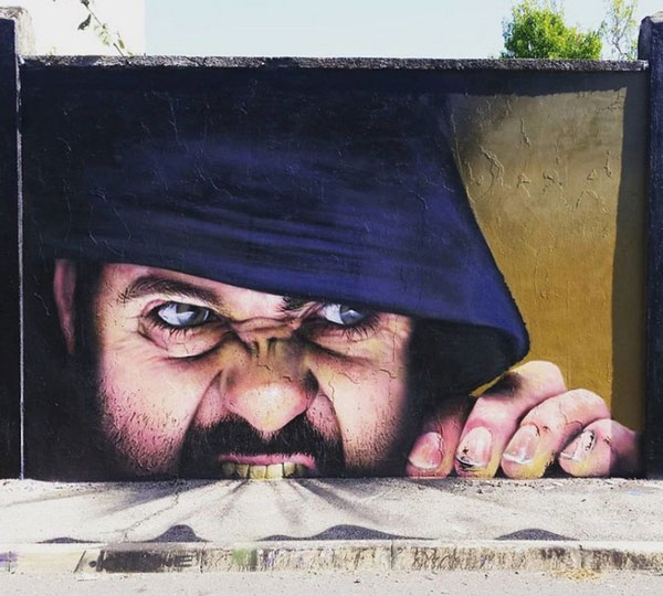 Series of creative street art makes everyone startled Picture 9