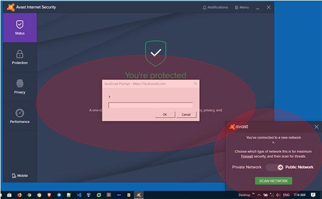 Serve a serious flaw in Avast Desktop Antivirus Windows application Picture 1