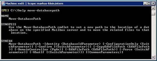 Server administration in Exchange 2007 using Powershell Picture 13