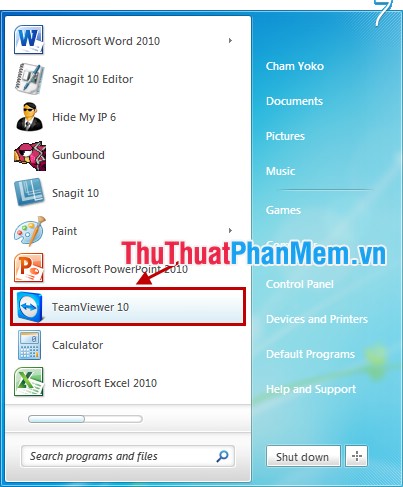 Set a password for Teamviewer - Set a password for Teamviewer Picture 1