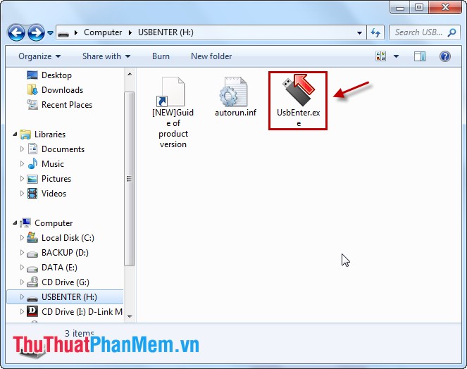 Set a password for the USB Picture 9