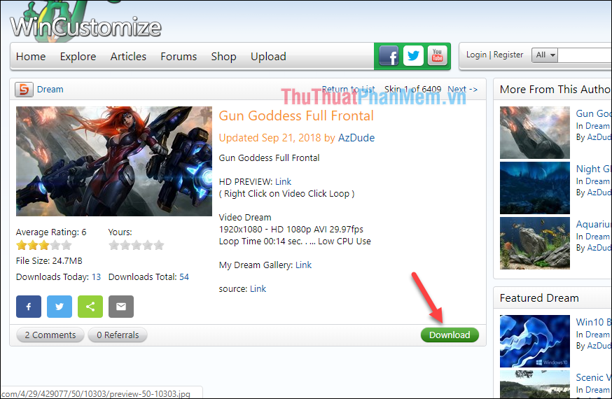 Set dynamic wallpaper for Windows 10 computers Picture 10