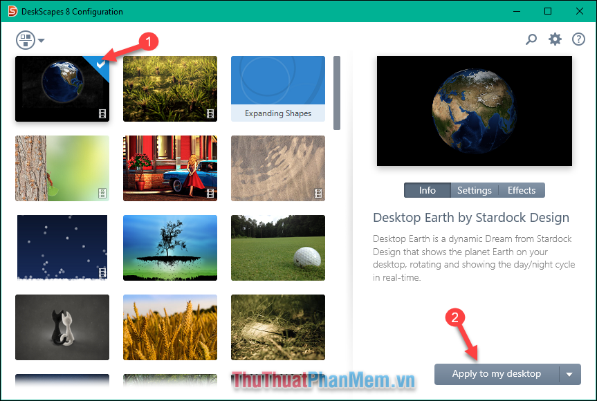 Set dynamic wallpaper for Windows 10 computers Picture 7