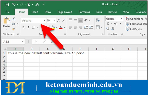 set-the-default-font-and-font-size-in-excel