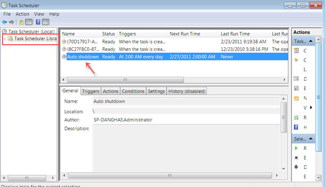 Set the shutdown or hibernate time for the computer Picture 6