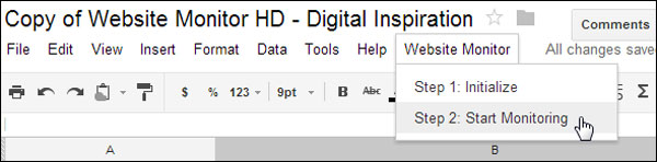 Set the system to automatically send alert SMS when the website collapses Picture 4