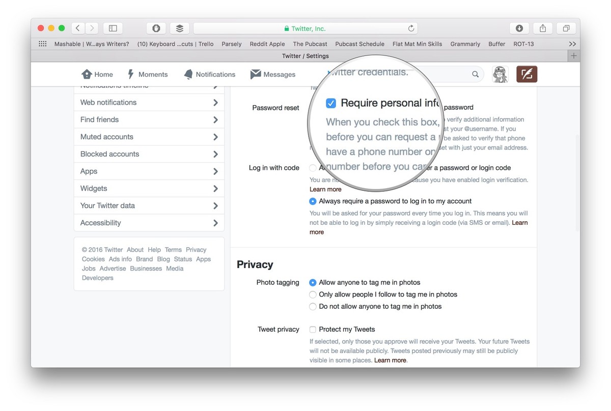 Set up 2-layer security for Twitter accounts Picture 6