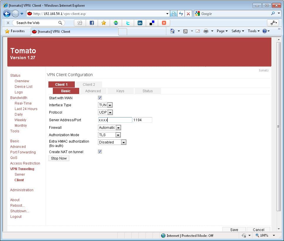 Set up a VPN server on Router Tomato - Part 2 Picture 4