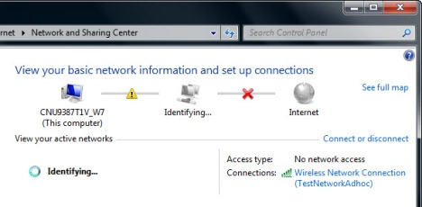 Set up Ad Hoc wireless network to play WiFi without software from your laptop Picture 15