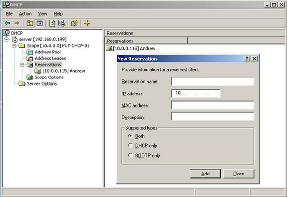 Set up DHCP server in Windows 2003 Picture 12