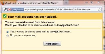 Set up POP3 email account in Gmail Picture 4