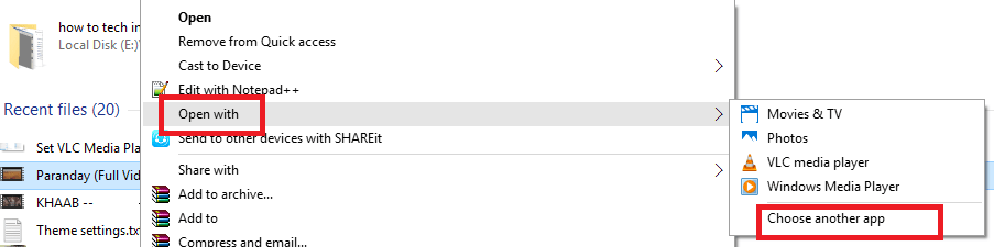 Set up VLC Media Player as the default multimedia player on Windows 10 Picture 2