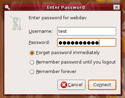 Set up WebDAV with Apache2 on Mandriva 2010.1 Spring Picture 11